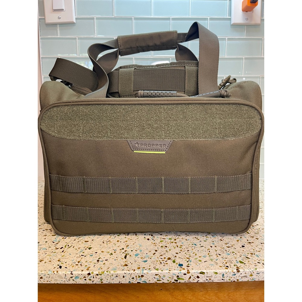 Propper Tactical Range Olive Drab MOLLE Padded Gear Case Excellent